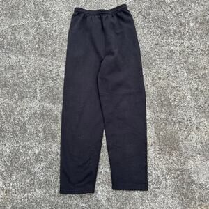 Blank Black Sweatpants Men’s Size S 28x30 Jogger Lounge Casual Streetwear